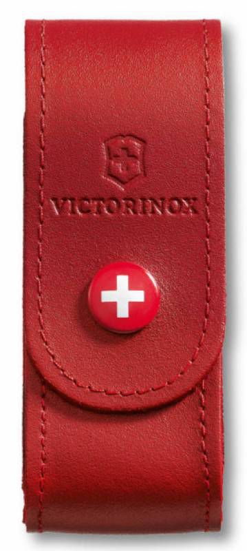 Чехол из нат.кожи Victorinox Leather Belt Pouch (4.0520.1B1) красный блистер Чехол из нат.кожи Victorinox Leather Belt Pouch (4.0520.1B1) красный блистерАксессуары к ножам<br>Чехол для перочинных ножей выполненный из натуральной кожи. Подходит к ножам длиной до 91мм и количеством уровней от 2 до 4. Крепление чехла осуществляется на ремень.<br><br>Цвет: красный