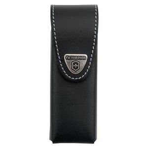 Чехол из нат.кожи Victorinox Leather Belt Pouch (4.0524.3B1) черный с застежкой на липучке блистер Чехол из нат.кожи Victorinox Leather Belt Pouch (4.0524.3B1) черный с застежкой на липучке блистерАксессуары к ножам<br>Чехол для армейских ножей. Выполнен из натуральной кожи. Подходит для ножей с длиной 111мм и количеством уровней до 6-ти. Чехол крепится на поясной ремень (ремень в комплект не входит) с помощью вращающейся клипсы. Крышка закрывается на липучку Velkro. Чехол станет отличным дополнением к ножу.<br><br>Цвет: черный