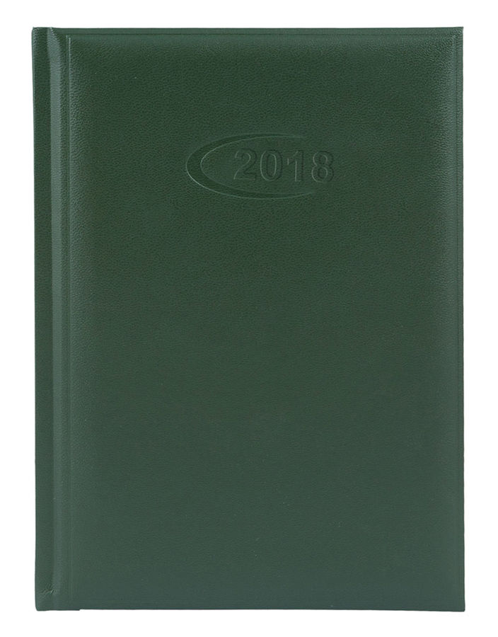 Ежедневник LETTS COMMERCIAL DIARY, A5, белые страницы, кожа искусственная, зеленый, 1 шт Ежедневник LETTS COMMERCIAL DIARY, A5, белые страницы, кожа искусственная, зеленый, 1 штЕжедневники и записные книжки<br>материал закладки: шелк; помесячный рубрикатор; уголки листов с перфорацией; информационный блок; закладка<br><br>Цвет: зеленый