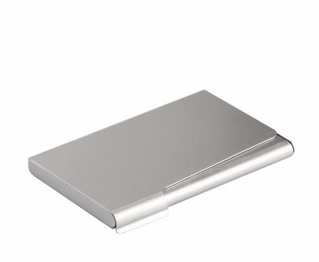 Визитница DURABLE 2415-23 карманная, для 15 визиток, серебристый Визитница DURABLE 2415-23 карманная, для 15 визиток, серебристыйВизитницы<br>формат: 55х90 мм; вмещает до: 15 визиток; отделений: 1<br><br>Материал: алюминий<br>Цвет: серебристый
