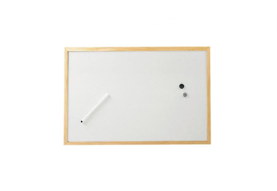 Демонстрационная доска Hebel Maul Weiss 2534002 магнитно-маркерная лак 40x60см деревянная рама Демонстрационная доска Hebel Maul Weiss 2534002 магнитно-маркерная лак 40x60см деревянная рамаДемонстрационное оборудование<br>материал рамы: дерево; материал демонстационной панели: пластик; в комплекте: маркер, салфетка, магниты; магнитно-маркерный принцип демонстрации<br>