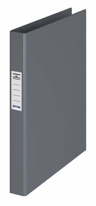 Папка на 2-х кольцах Durable 3130-10 A4 ПВХ кор.35мм торц.карм с бум. встав серый Папка на 2-х кольцах Durable 3130-10 A4 ПВХ кор.35мм торц.карм с бум. встав серыйПапки на кольцах<br>формат: A4; форма колец: О-образные; материал: ПВХ; ширина корешка: 35мм; карман торцевой с бумажной вставкой<br><br>Материал: ПВХ<br>Цвет: серый