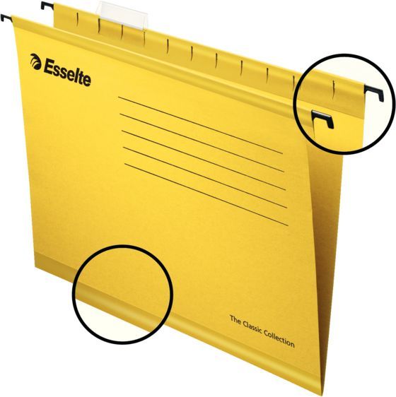 Папка подвесная Esselte Pendaflex Plus Foolscap 90335 желтый (упак.:25шт) Папка подвесная Esselte Pendaflex Plus Foolscap 90335 желтый (упак.:25шт)Аксессуары для архивации<br><br><br>Цвет: желтый