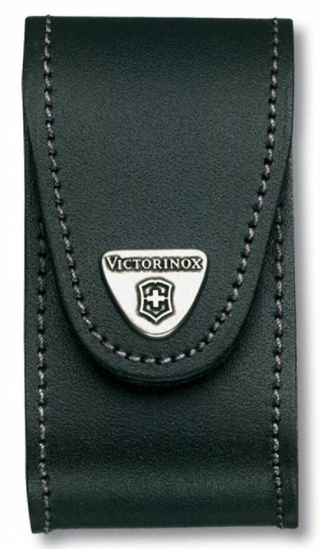 Чехол из нат.кожи Victorinox Leather Belt Pouch (4.0521.31) черный с застежкой на липучке/повор.креп Чехол из нат.кожи Victorinox Leather Belt Pouch (4.0521.31) черный с застежкой на липучке/повор.крепАксессуары к ножам<br>размер ножа: 91мм; рядов инструментов: от 5 до 8 рядов; особенность: застежка на липучке/поворотный крепеж на ремень<br><br>Цвет: черный