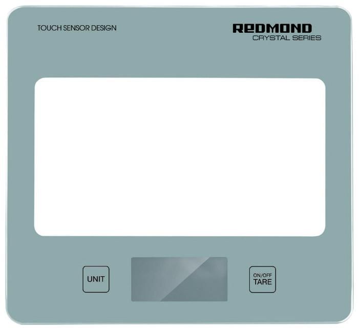 Весы кухонные REDMOND RS-724, серый Весы кухонные REDMOND RS-724, серыйКухонные весы<br>электронные, максимальный вес: 5кг, материал платформы/чаши: стекло, автоотключение, тарокомпенсация, измерение объема жидкости, элементы питания: 1 х CR2032 цвет: серый<br><br>Цвет: серый