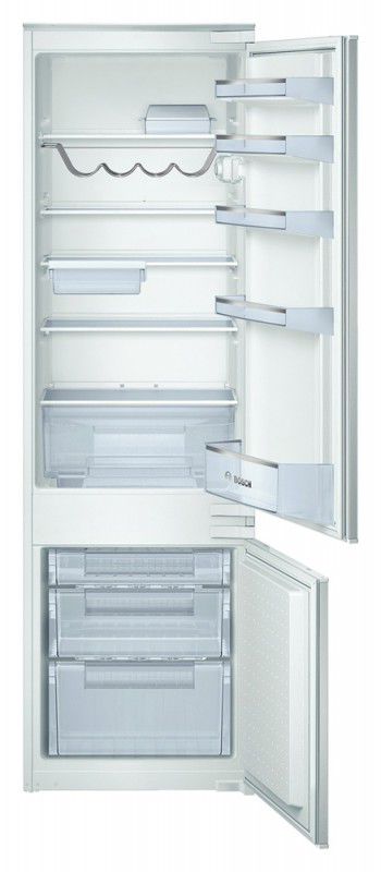 Встраиваемый холодильник BOSCH KIV38X20RU белый Встраиваемый холодильник BOSCH KIV38X20RU белыйВстраиваемые холодильники<br>расположение морозильной камеры- снизу, управление- электромеханическое, размораживание морозильной камеры- ручное, размораживание холодильной камеры- капельное, общий объем 277л, объем холодильной камеры 137л, объем морозильной камеры 60л<br><br>Цвет: белый