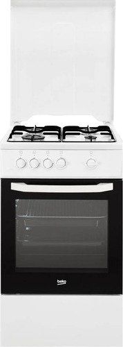 Газовая плита BEKO CSG 52000 W, газовая духовка, белый Газовая плита BEKO CSG 52000 W, газовая духовка, белыйГазовые плиты<br>тип духовки- газовая, ящик для посуды, ширина 50см цвет- белый<br><br>Цвет: белый