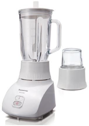 Блендер PANASONIC MX-GX1011WTQ, стационарный, белый Блендер PANASONIC MX-GX1011WTQ, стационарный, белыйБлендеры<br>тип: стационарный, скоростей/режимов - 1, цвет: белый<br><br>Цвет: белый