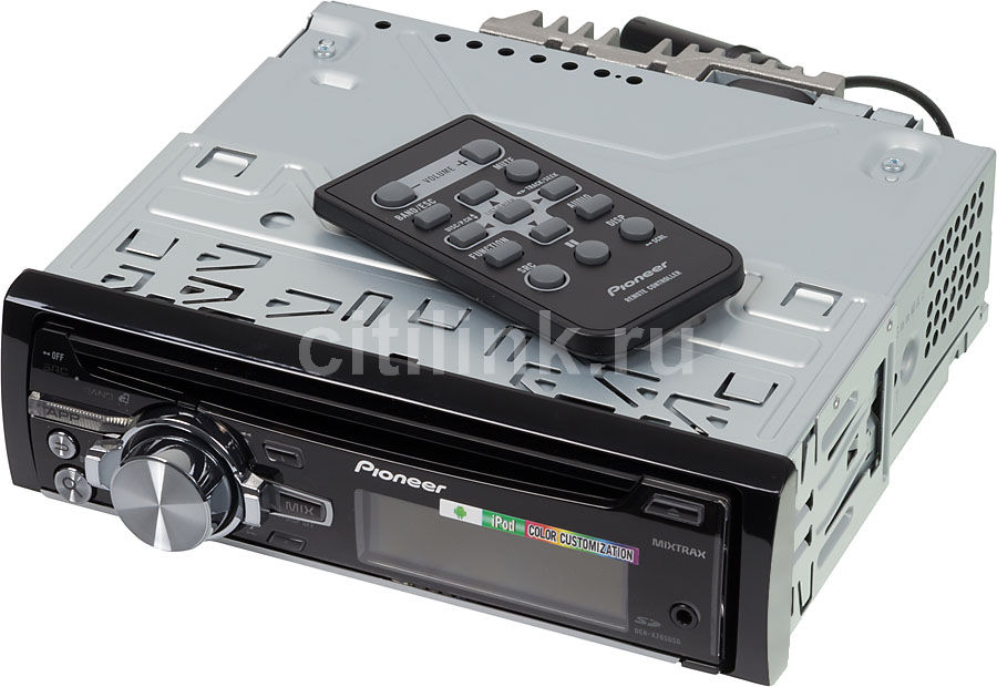 Автомагнитола PIONEER DEH-X7650SD, USB, SD Автомагнитола PIONEER DEH-X7650SD, USB, SDАвтомагнитолы<br>типоразмер: 1 din, CD, поддержка iPod, USB-порт: фронтальный, основной тип карт памяти: SD<br><br>Цвет: черный