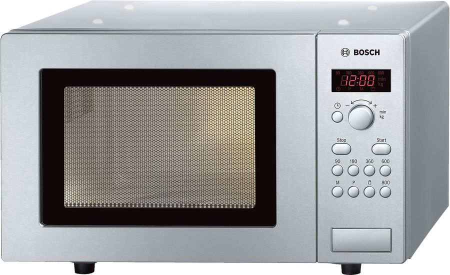 Микроволновая печь BOSCH HMT 75M451R, серебристый Микроволновая печь BOSCH HMT 75M451R, серебристыйМикроволновые печи<br>мощность 800Вт, объем 17л, внутреннее покрытие- эмаль, цвет- серебристый<br>