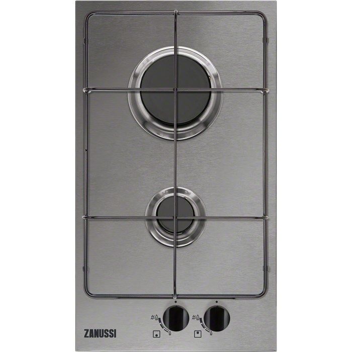 Варочная панель ZANUSSI ZGG35214XA, независимая, нержавеющая сталь Варочная панель ZANUSSI ZGG35214XA, независимая, нержавеющая стальВстраиваемые газовые панели<br>независимая; общая мощность конфорок 4000Вт; количество конфорок - 2; поверхность нержавеющая сталь; решетка эмалированная сталь; дизайн ДОМИНО; ширина - 290мм; цвет - нержавеющая сталь<br><br>Цвет: нержавеющая сталь
