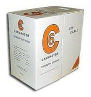 Кабель информ. Lanmaster (TWT-6UTP-GY) кат.6 U/UTP 4X2 PVC внутр. 305м сер. Кабель информ. Lanmaster (TWT-6UTP-GY) кат.6 U/UTP 4X2 PVC внутр. 305м сер.Кабельные продукты для СКС<br>категория: кат.6; количество пар: 4; экранирование: U/UTP не экранированный; оболочка: ПВХ; длина: 305м<br>