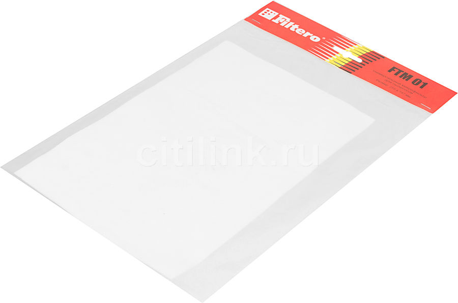 Микрофильтр FILTERO FTM 01, 1 Микрофильтр FILTERO FTM 01, 1Аксессуары для пылесосов<br>Совместим с любыми пылесосами, которые конструктивно предусматривают применение микрофильтра. Размер универсального фильтра 255х197 мм.<br>