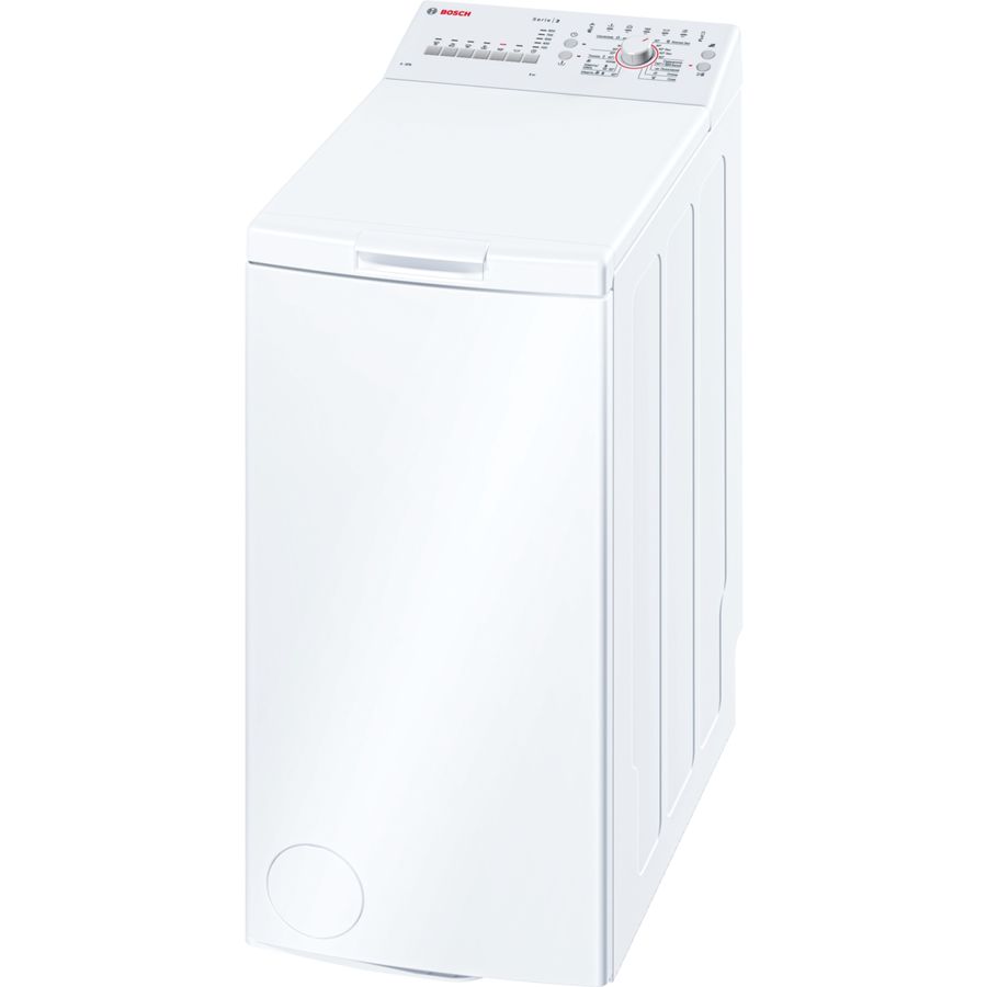 Стиральная машина BOSCH WOR16155OE, вертикальная загрузка, белый