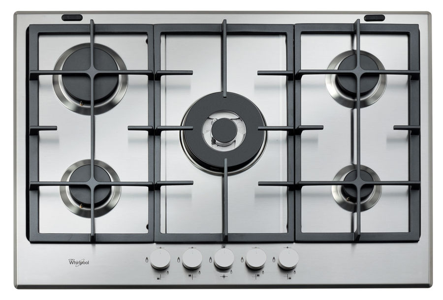 Варочная панель WHIRLPOOL GMA 7522/IX, независимая, нержавеющая сталь Варочная панель WHIRLPOOL GMA 7522/IX, независимая, нержавеющая стальВстраиваемые газовые панели<br>независимая; общая мощность конфорок 11000Вт; количество конфорок - 5; поверхность нержавеющая сталь; решетка чугун; автоматический электроподжиг; ширина - 730мм; цвет - нержавеющая сталь<br><br>Цвет: нержавеющая сталь