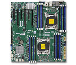 Серверная материнская плата SUPERMICRO MBD-X10DRI-T-O, Ret Серверная материнская плата SUPERMICRO MBD-X10DRI-T-O, RetМатеринские платы для серверов<br>тип поставки: Ret<br>