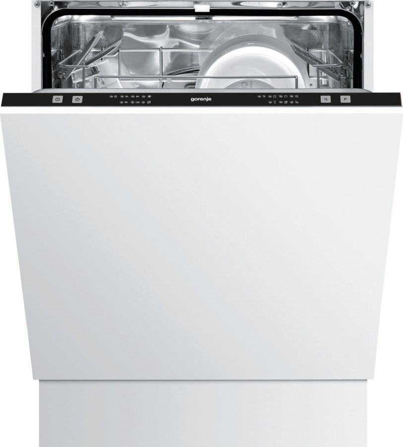 Посудомоечная машина GORENJE GV61211, белый Посудомоечная машина GORENJE GV61211, белыйВстраиваемые посудомоечные машины<br>комплектов посуды: 12; встраивание: полностью; класс мойки: A; класс сушки: A; сушка: конденсационная (традиционная); защита от протечек: АquaStop; уровень шума: 47дБ; ширина: 59.8см<br><br>Цвет: белый