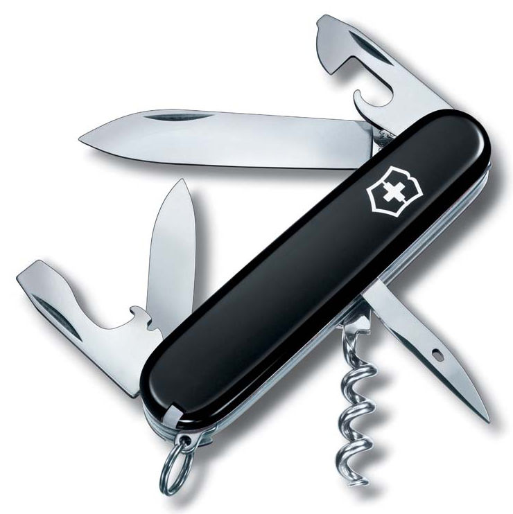 Нож перочинный Victorinox Spartan (1.3603.3B1) 91мм 12функций черный блистер victorinox 1 3603 841 spartan “vx colors”