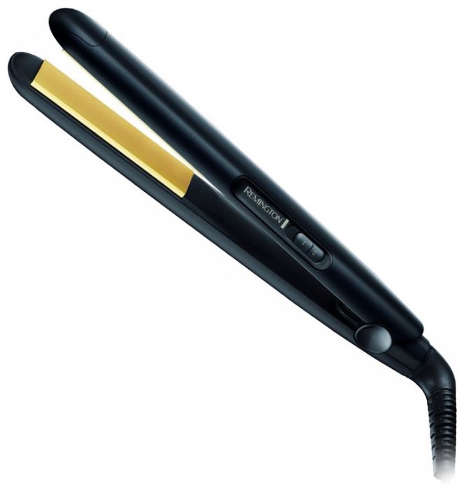 Выпрямитель для волос REMINGTON S1450, черный Выпрямитель для волос REMINGTON S1450, черныйВыпрямители для волос<br>максимальная температура 215°С время нагрева 30с, цвет - черный<br><br>Цвет: черный