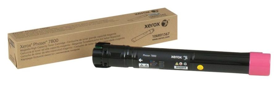 Картридж XEROX 106R01571 пурпурный Картридж XEROX 106R01571 пурпурныйКартриджи<br>пурпурный, повышенной ёмкости, примерный ресурс(страниц)- 17200, для Phaser 7800<br><br>Цвет: пурпурный