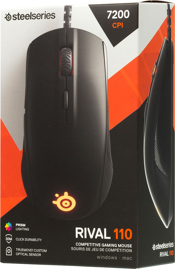 steelseries rival 110 optik gaming mouse riv110