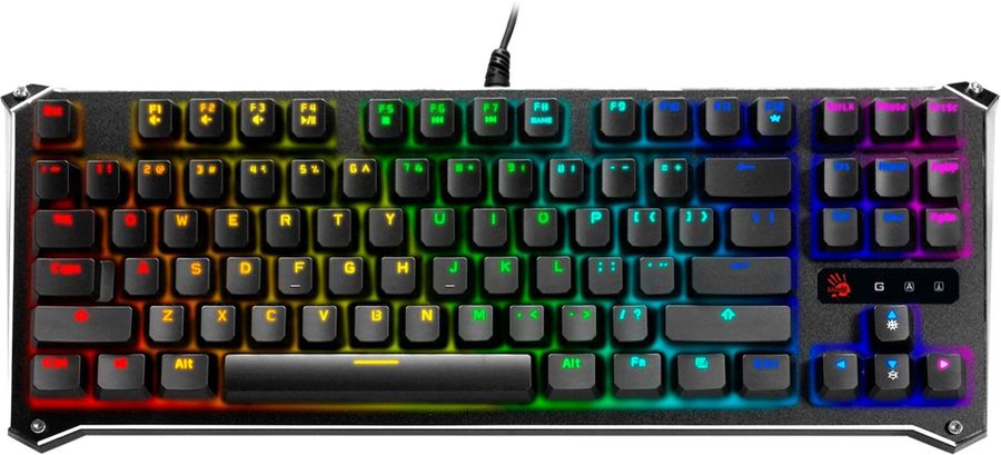 Клавиатура A4 B930, USB, черный