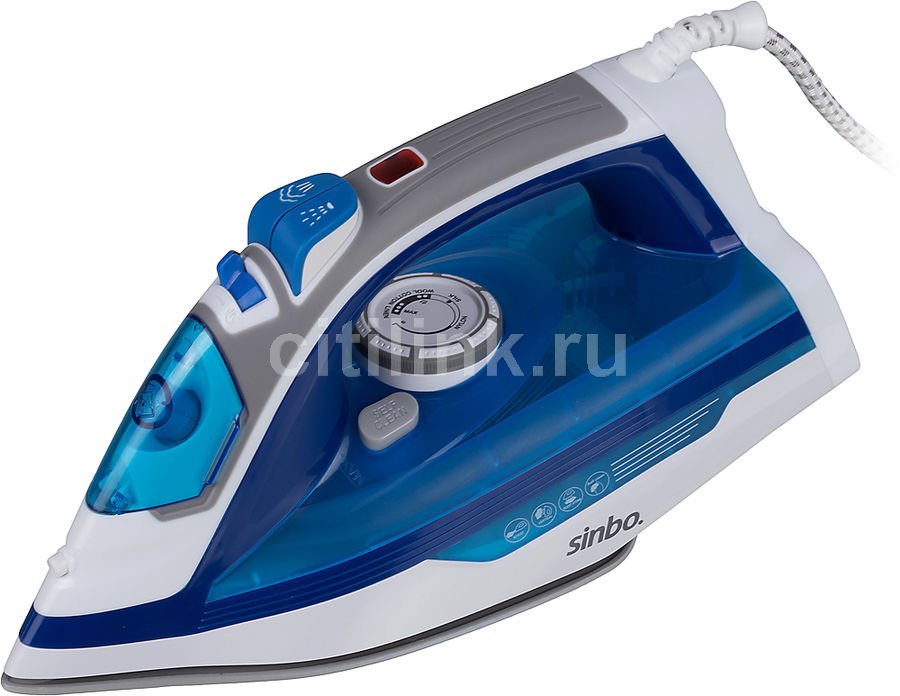 Утюг SINBO SSI 2899, 2200Вт, синий