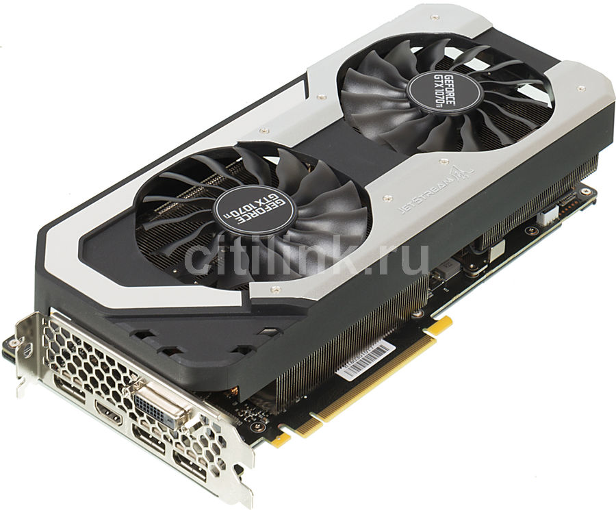 Характеристики Видеокарта Palit NVIDIA GeForce GTX 1070Ti, PA-GTX1070Ti ...