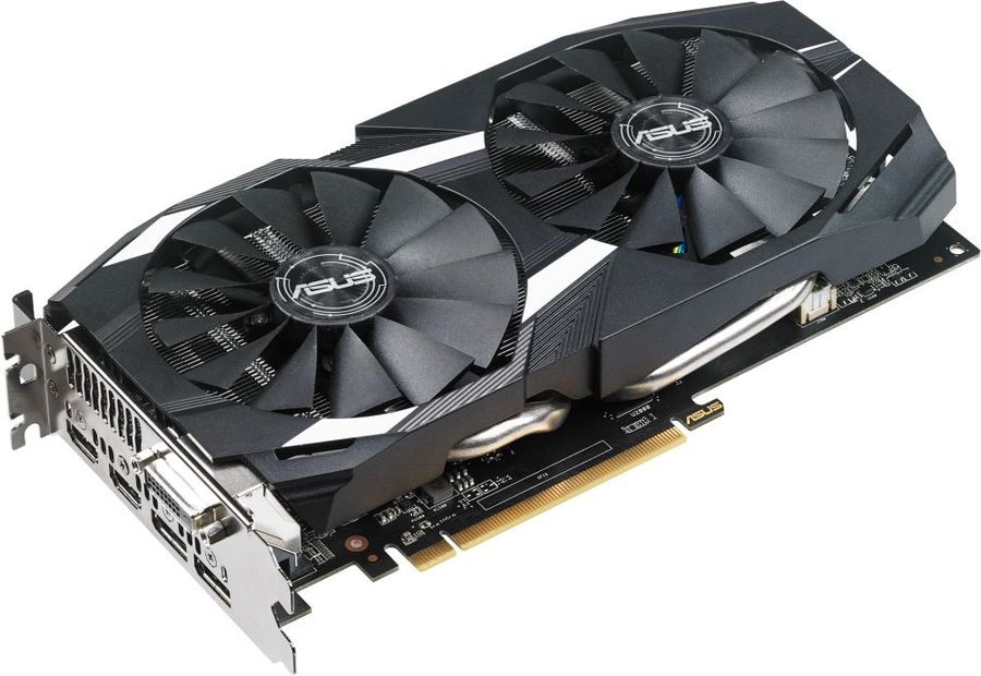 Asus dual rx580 4gb в разборе