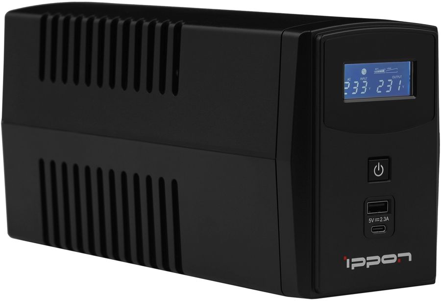 Характеристики ИБП Ippon Back Power Pro II 800, 800ВA [1030309 ...