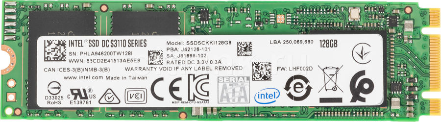 Intel ssd dc s3110 обзор