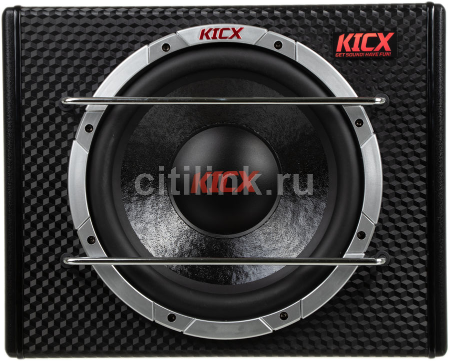 Сабвуфер автомобильный kicx ap300bpa