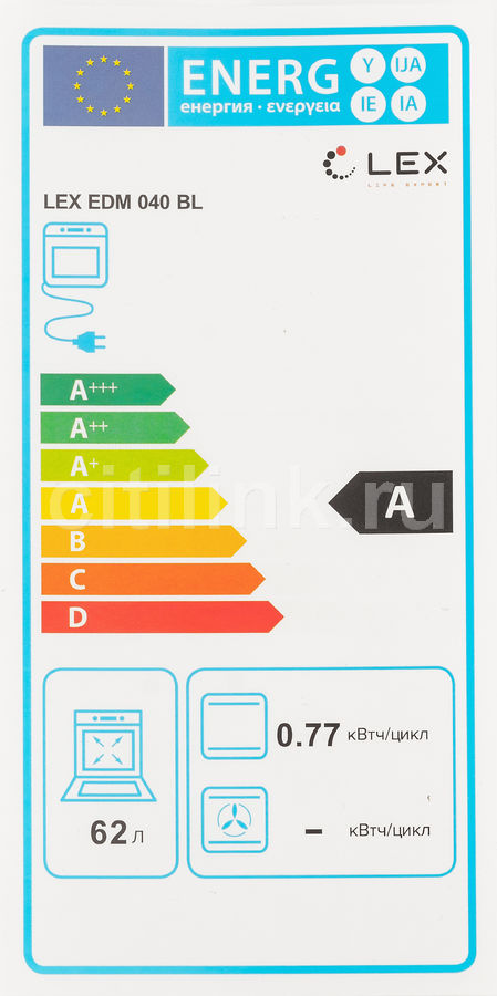 Духовой шкаф lex edm 040