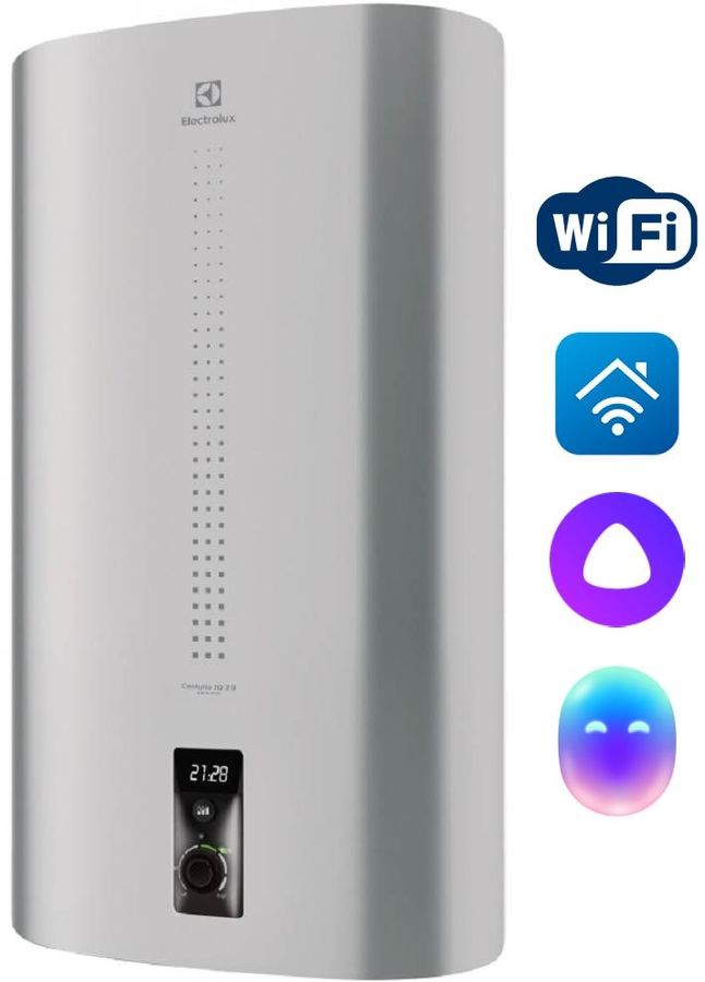 Водонагреватель Electrolux Centurio IQ 2.0 EWH 100, серебристый ...