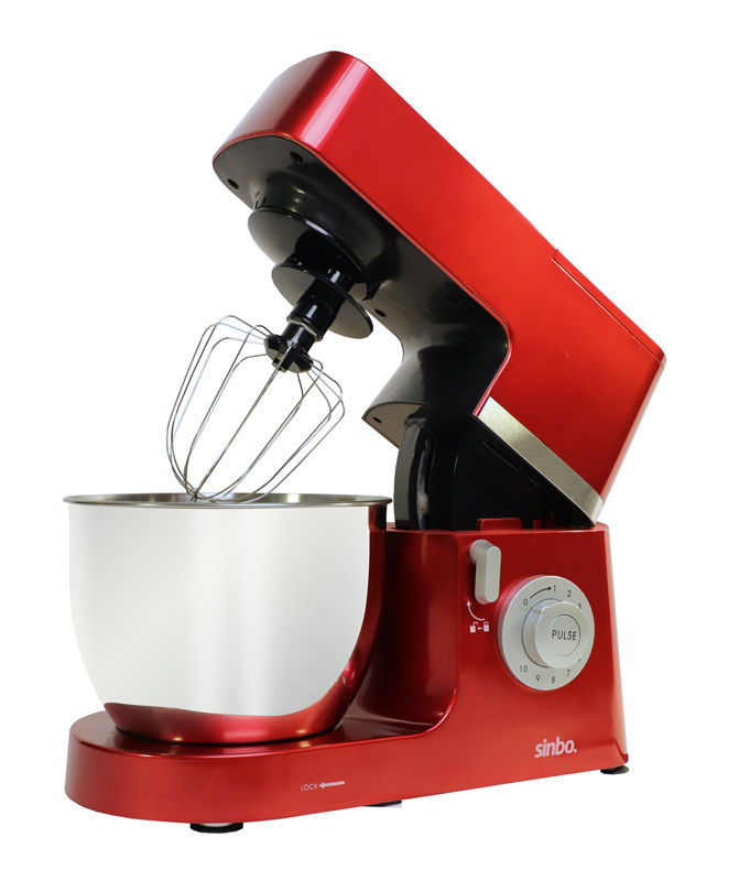 Миксер планетарный Sinbo SMX 2748, красный - купить в Ситилинк | 1064178