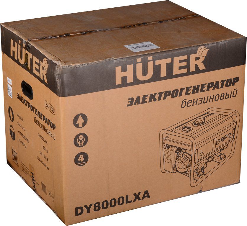 Бензиновый генератор huter dy8000lxa