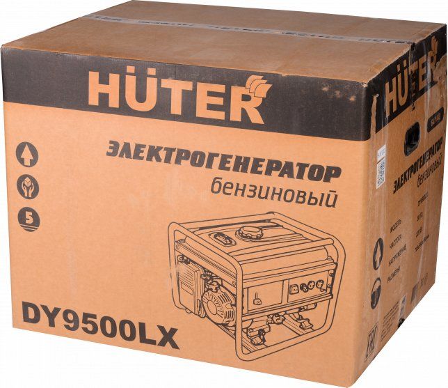 Бензиновый генератор huter dy9500lx