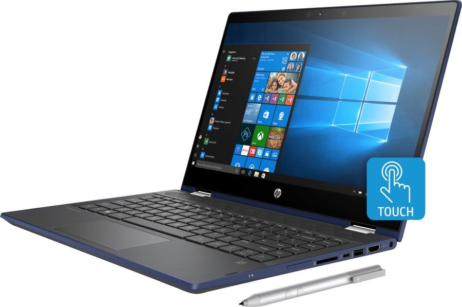 Характеристики Ноутбук-трансформер HP Pavilion x360 14-cd0008ur, 14 ...