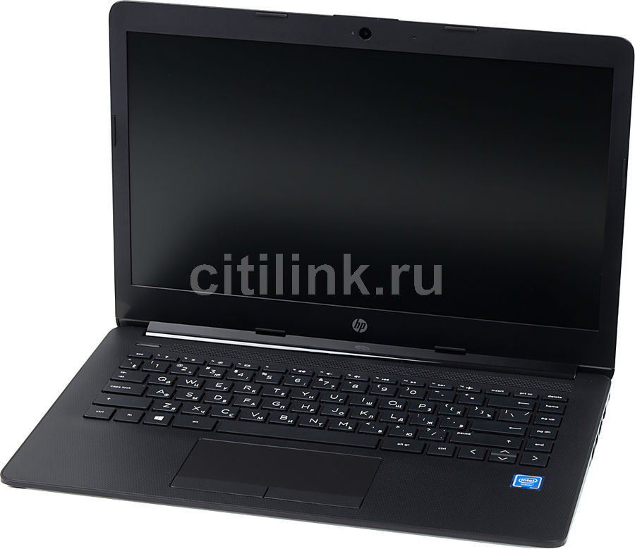Ноутбук HP 14-ck0010ur, 14", SVA, Intel Celeron N4000, 2-ядерный, 4ГБ ...