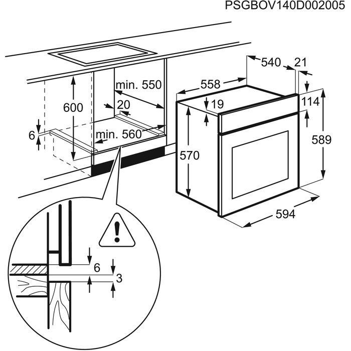 Электрический духовой шкаф zanussi opzb4230b характеристики