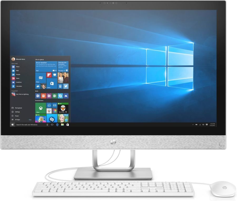 Характеристики Моноблок HP Pavilion 27-r117ur, 27", Intel Core i7 8700T ...