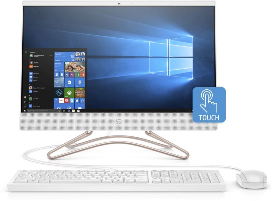 Моноблок HP 22-c0041ur, 21.5", Intel Core i7 8700T, 8ГБ, 1000ГБ, 256ГБ ...