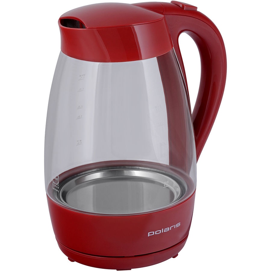 Чайник электрический POLARIS PWK 1706CG, 2200Вт, красный