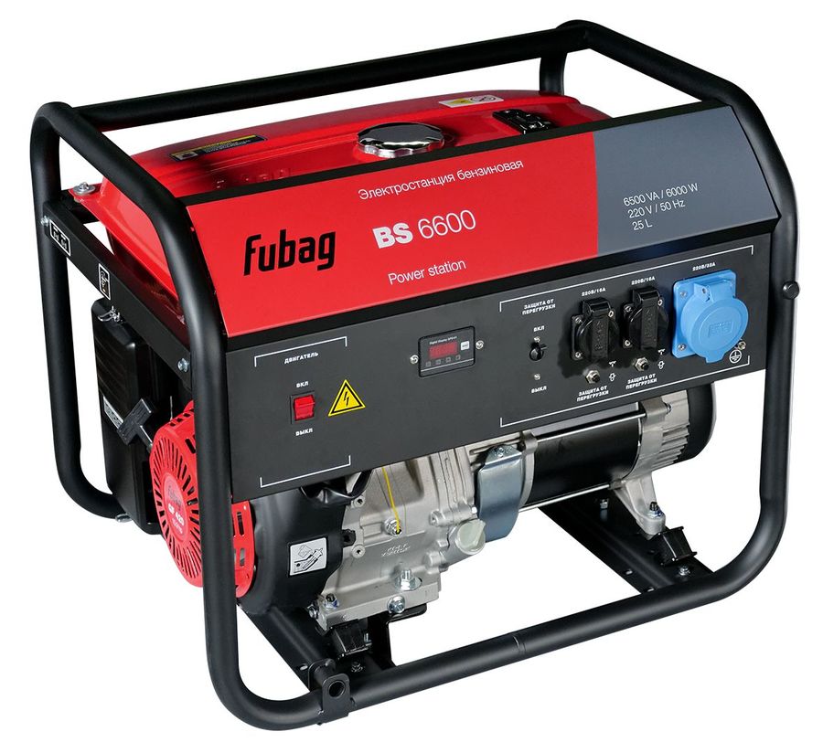 Генератор fubag bs 6600