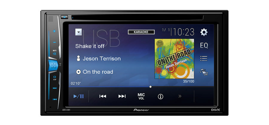 Автомагнитола PIONEER AVH-A101, USB