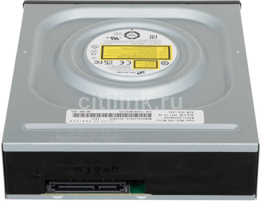 Характеристики Оптический привод DVD-RW LG GH24NSD5, внутренний, SATA ...