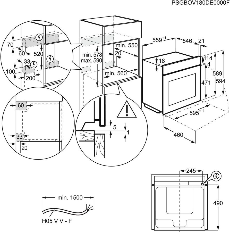 Духовой шкаф electrolux opea7553x