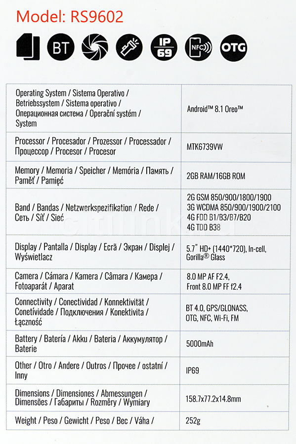 Смартфон ginzzu rs9602 не включается после покупки