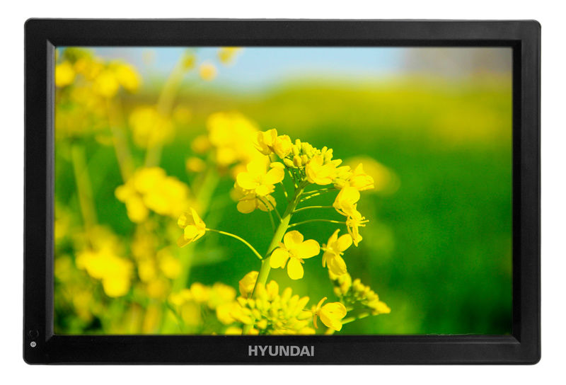 Портативный Плеер Hyundai H-LCD1400 14.1"/1280x800 SD/MMC черный