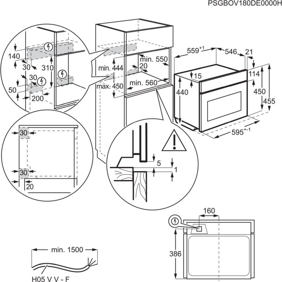 Духовой шкаф electrolux evy7800aav